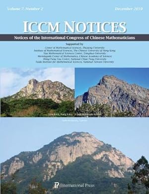 Seller image for Notices of the International Congress of Chinese Mathematicians, Vol. 7, No. 2 (December 2019) by various contributors [Paperback ] for sale by booksXpress