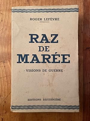 Image du vendeur pour Raz de mare, Visions de guerre mis en vente par Librairie des Possibles