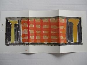 Seller image for Gunther Forg Deutsche Guggenheim Berlin May 26 2000 opening Exhibition invite postcard for sale by ANARTIST