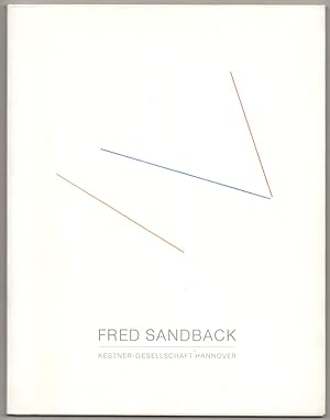 Bild des Verkufers fr Fred Sandback: Diagonal Constructions / Broken Lines Skulpturen und Zeichnungen zum Verkauf von Jeff Hirsch Books, ABAA