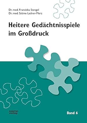 Bild des Verkufers fr Heitere Gedchtnisspiele im Grodruck; Teil: Bd. 6 zum Verkauf von Antiquariat Buchhandel Daniel Viertel