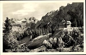 Bild des Verkufers fr Ansichtskarte / Postkarte Salzburg, Haus Dachsteinblick mit Dachsteingebirge zum Verkauf von akpool GmbH