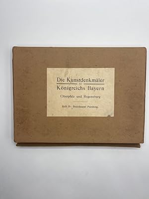 Die Kunstdenkmäler von Bayern Oberpfalz und Regensburg Bezirksamt Parsberg