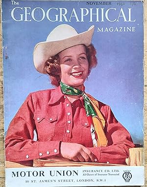 Seller image for The Geographical Magazine November 1951 for sale by Shore Books