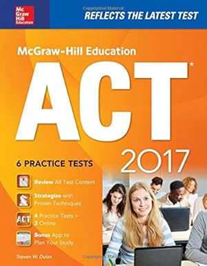 Seller image for McGraw-Hill Education ACT 2017 edition for sale by Reliant Bookstore