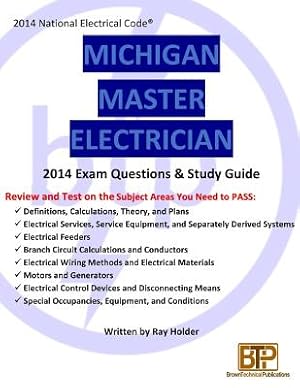 Imagen del vendedor de Michigan 2014 Master Electrician Study Guide (Paperback or Softback) a la venta por BargainBookStores