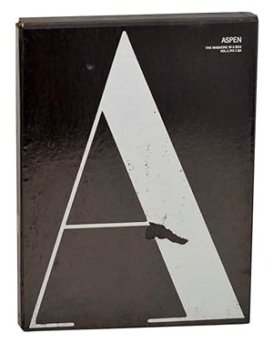 Bild des Verkufers fr Aspen: The Magazine in a Box Vol. 1 No. 1 zum Verkauf von Jeff Hirsch Books, ABAA