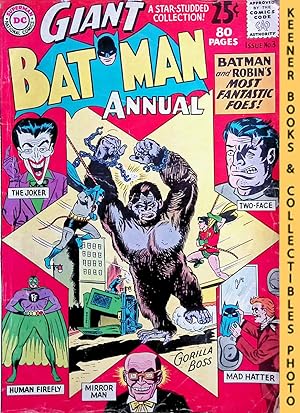 Giant Batman Annual No. 3 (#3) 1962 DC Comics