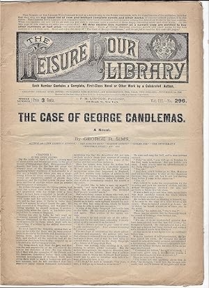 Imagen del vendedor de The Case Of George Candlemas in The Leisure Hour Library a la venta por Legacy Books II