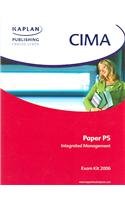 Bild des Verkufers fr Integrated Management: Paper P5 (CIMA Exam Kit S.) zum Verkauf von WeBuyBooks