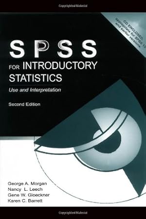 Bild des Verkufers fr SPSS for Introductory Statistics: Use and Interpretation, Second Edition zum Verkauf von WeBuyBooks