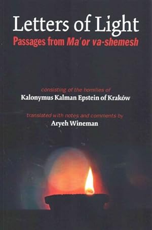 Seller image for Letters of Light : Passages from Ma'or Va-shemesh for sale by GreatBookPrices
