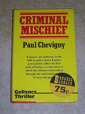 Seller image for Criminal Mischief for sale by Neo Books