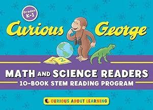 Image du vendeur pour Curious George Math and Science Readers : 10-Book Stem Reading Program mis en vente par GreatBookPricesUK