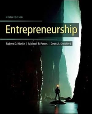 Seller image for Entrepreneurship for sale by Reliant Bookstore