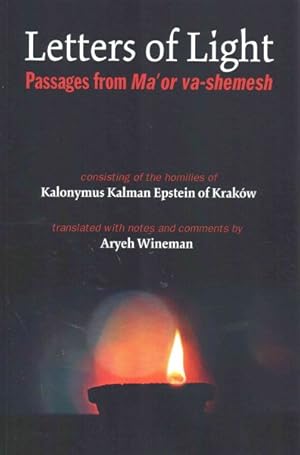 Seller image for Letters of Light : Passages from Ma'or Va-shemesh for sale by GreatBookPrices