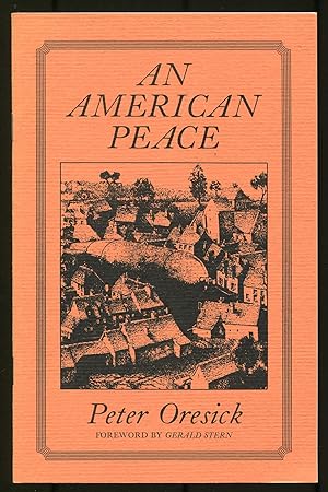Seller image for An American Peace for sale by Between the Covers-Rare Books, Inc. ABAA