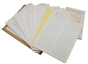 Seller image for (The Paranormal) Archive of 16 typed transcripts from Spiritual Frontiers Fellowship Retreats for sale by Burnside Rare Books, ABAA