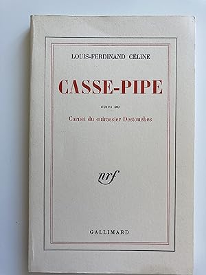 Imagen del vendedor de Casse-pipe, suivi du Carnet du cuirassier Destouches. a la venta por ShepherdsBook