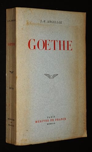 Seller image for Goethe for sale by Abraxas-libris