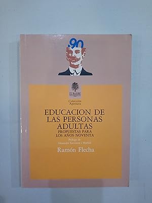 Imagen del vendedor de Educacin de las personas adultas a la venta por Saturnlia Llibreria