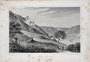 Seller image for Burg Sonneck. Stahlstich. 11,5 x 16,5 cm. for sale by Antiquariat Reinsch