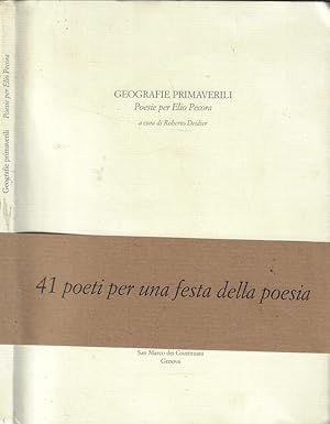 Bild des Verkufers fr Geografie primaverili Poesie per Elio Pecora zum Verkauf von Biblioteca di Babele