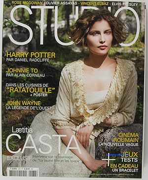 Studio Magazine n°237 Laetitia Casta