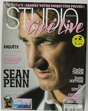 Studio Magazine Ciné Live n°2 Sean Penn
