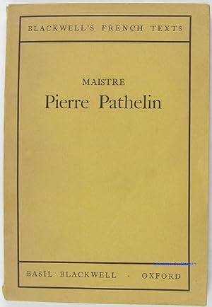 Image du vendeur pour Maistre Pierre Pathelin mis en vente par Librairie du Bassin