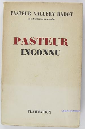 Imagen del vendedor de Pasteur inconnu a la venta por Librairie du Bassin