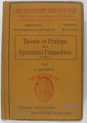 Théorie et pratique des opérations financières