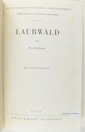 Imagen del vendedor de Laubwald a la venta por Librairie du Bassin