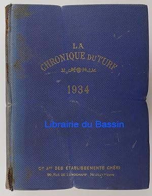 Annuaire de la Chronique du Turf 1934