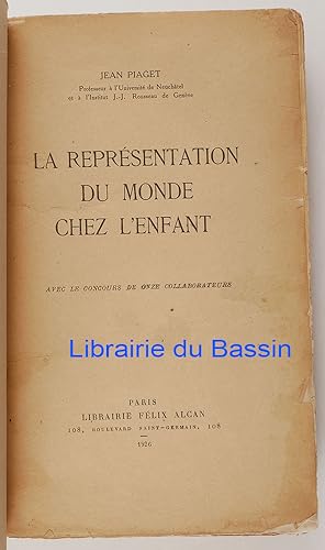 La représentation du monde chez l'enfant