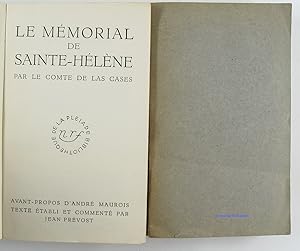 Le mémorial de Sainte-Hélène 2 volumes