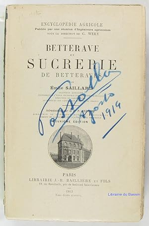 Seller image for Betterave et sucrerie de betteraves for sale by Librairie du Bassin