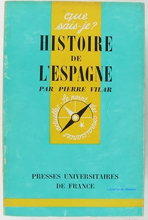 Imagen del vendedor de Histoire de l'espagne a la venta por Librairie du Bassin