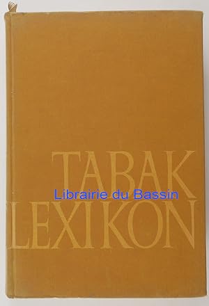 Immagine del venditore per Tabaklexikon venduto da Librairie du Bassin