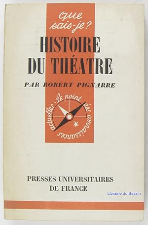 Bild des Verkufers fr Histoire du Thtre zum Verkauf von Librairie du Bassin