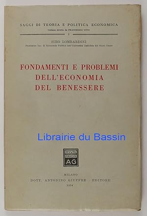 Fondamenti e problemi dell'economia del benessere