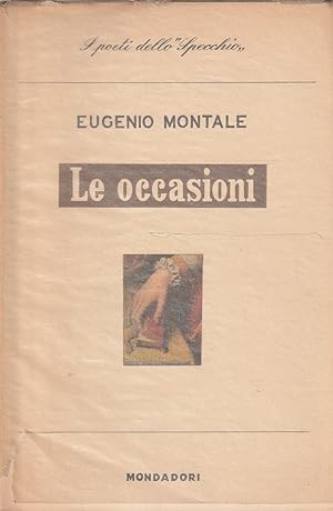 1° edizione! Le occasioni di Eugenio Montale