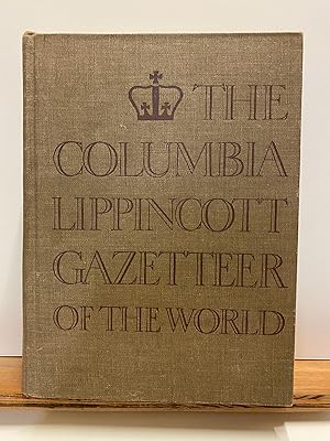 Bild des Verkufers fr THE COLUMBIA LIPPINCOTT GAZETTEER OF THE WORLD with 1961 Supplement zum Verkauf von Chamblin Bookmine