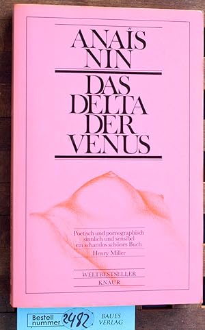 Seller image for Das Delta der Venus Aus d. Amerikan. von Eva Bornemann for sale by Baues Verlag Rainer Baues 