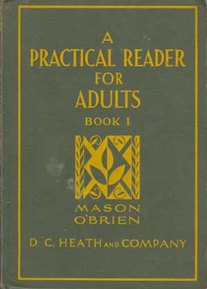 Seller image for A Practical Reader for Adults , Book One for sale by PJK Books and Such