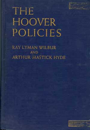 Image du vendeur pour The Hoover Policies mis en vente par PJK Books and Such