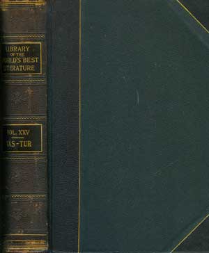 Image du vendeur pour Library of the World's Best Literature, Ancient and Modern, Vol. XXV mis en vente par PJK Books and Such