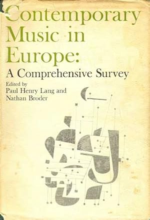 Seller image for Contemporary Music In Europe: A Comprehensive Survey for sale by PJK Books and Such