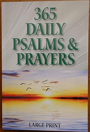 Bild des Verkufers fr 365 Daily Psalms & Prayers (Large Print) zum Verkauf von Faith In Print