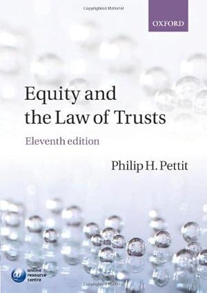 Immagine del venditore per Equity and the Law of Trusts venduto da WeBuyBooks